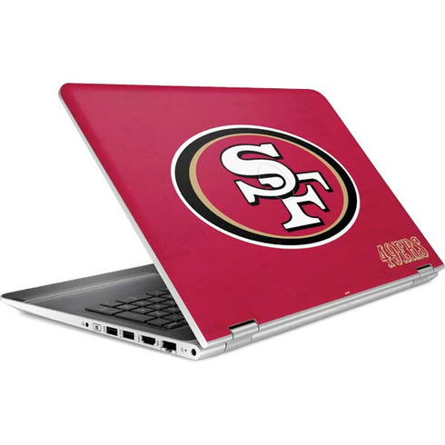 NFL San Francisco 49ers Distressed HP Pavilion Skin